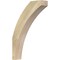 Ekena Millwork 4"W x 16"D x 24"H Thorton Rough Sawn Knee Brace, Douglas Fir BRC04X16X24THR00RDF - alternate 1